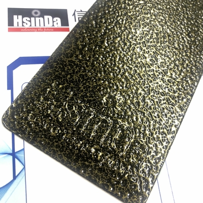 Il martello a resina epossidica elettrostatico del poliestere di Hsinda struttura Hammertone spolverizza la pittura ricoprente
