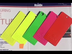 Vernice in polvere per interni a fluorescenza chiara con rivestimento in poliestere epossidico su misura