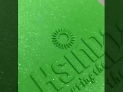 Vernice a spruzzo elettrostatica in polvere di colore oro cromo brillante