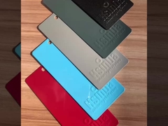 RAL9005 Rivestimento in polvere nera satinata Rivestimento in polvere nera semi-brillante