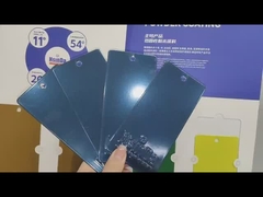 Elegante e durevole copertura in polvere metallica blu per parti automobilistiche con proprietà resistenti agli UV