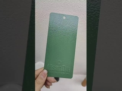 Rivestimento in polvere verde a rughe altamente resistente per coprire difetti e imperfezioni