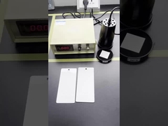 Misurazione della lucentezza per la valutazione della riflettività speculare dei rivestimenti in polvere di argento elettroplata