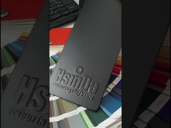 Vernice per verniciatura a polvere in poliestere opaco di lusso resistente agli agenti atmosferici e durevole, colore RAL9005, per attrezzature