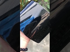 Vernice a polvere effetto specchio super lucido Ultra Chrome Black per cerchi