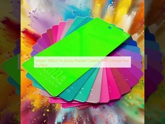 50 kg/cm di rivestimento in polvere epossidica con superficie di buccia arancione