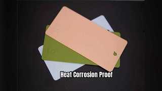 Durevole rivestimento in polvere resistente al calore e alla corrosione