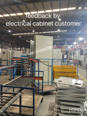 Pintura spruzza il rivestimento fine della polvere di struttura RAL7035 di RAL 7032 per il Governo elettrico di Schneider Siemens