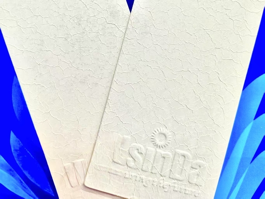 Ingrosso Crocodile Texture White Powder Coating per la decorazione interna