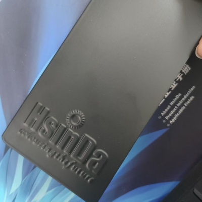 Arredamento esterno Poliestere spray elettrostatico in polvere rivestimento in matt colore nero con finitura lucida