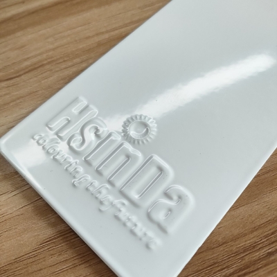 Risistenza al calore RAL9003 Vernice di rivestimento in polvere di poliestere a spruzzo elettrostatico bianco brillante
