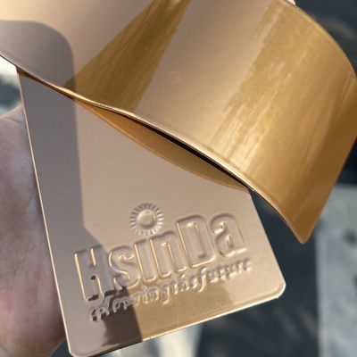 Verniciatura in polvere nera in ottone oro cromo personalizzata