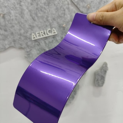 Doppio rivestimento cromo illusione in polvere 60-80um per il metallo