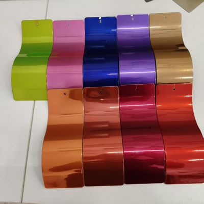 Verniciatura a polvere di cromo 50 kg per metallo con finitura lucida