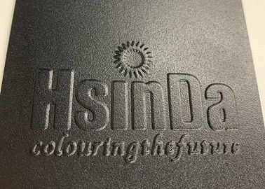 Pittura fine sabbiosa nera del cappotto della polvere di struttura di Ral 9005, mano della polvere di Hsinda